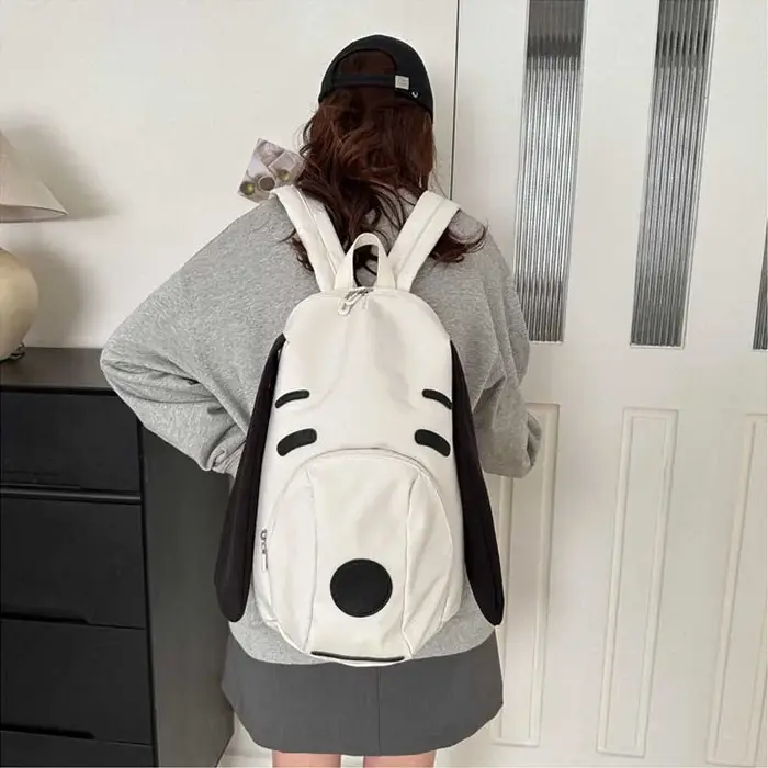 Nouveau sac à dos de voyage polyvalent décontracté de grande capacité à la mode 2024 sac à dos concis mignon