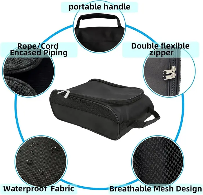 Sac de rangement portable pour chaussures de sport