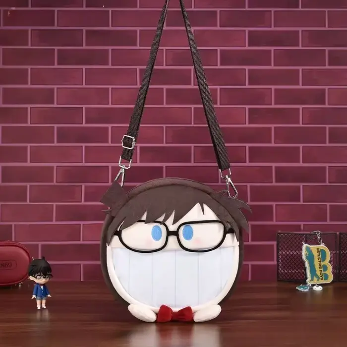 Sac bandoulière en peluche Detective Conan