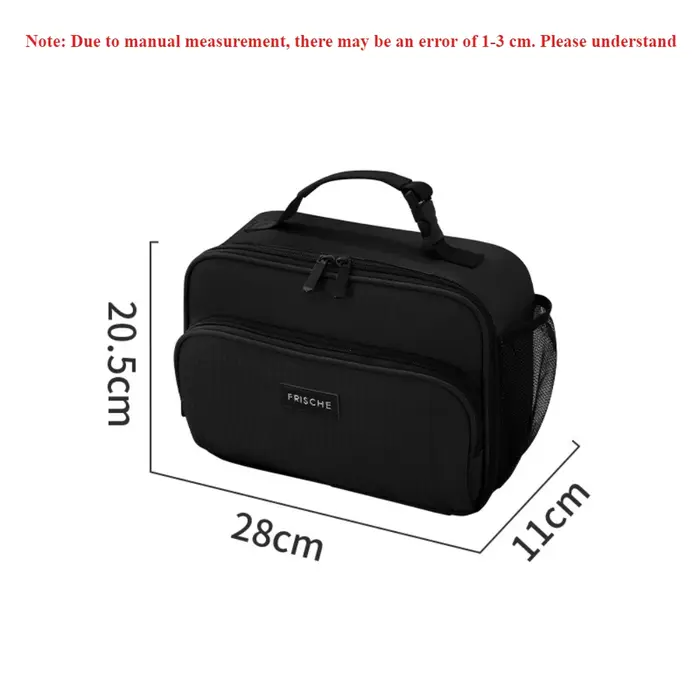 Sac à déjeuner isolé sac à Bento isolant feuille d'aluminium sac de riz sac de repas sac de glace étudiant