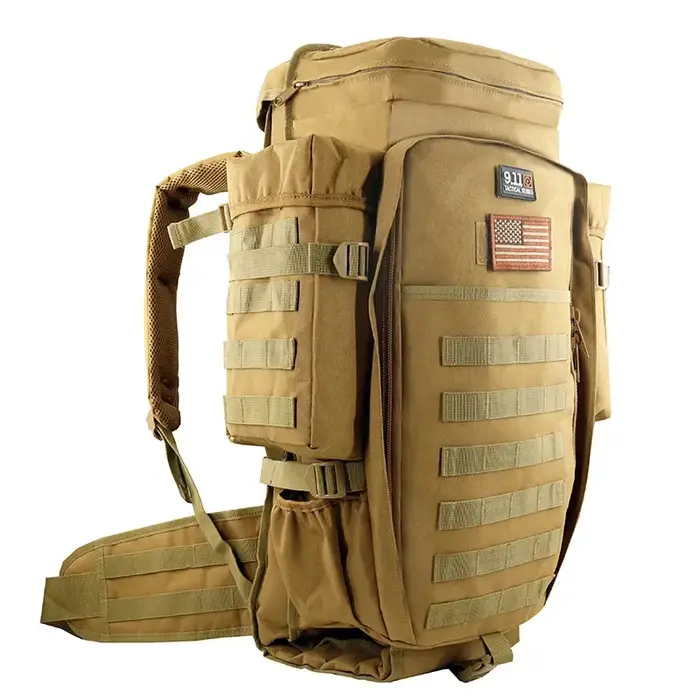70L sac à dos tactique haute capacité pour hommes sac de randonnée en plein air sport attaque chasse