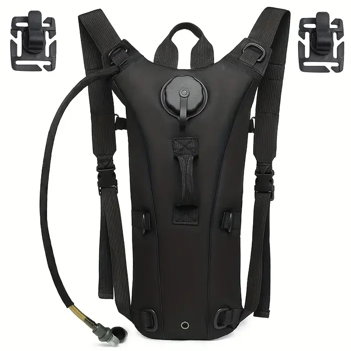 Sac à dos d'hydratation pour la randonnée longue distance en plein air avec 2 clips de fixation de tuyau gratuits