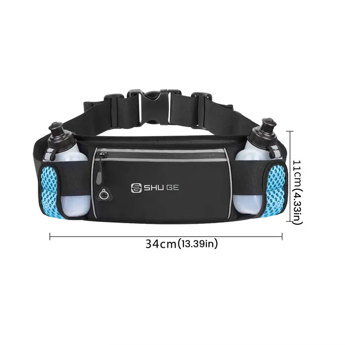 Ceinture de course avec bouteilles