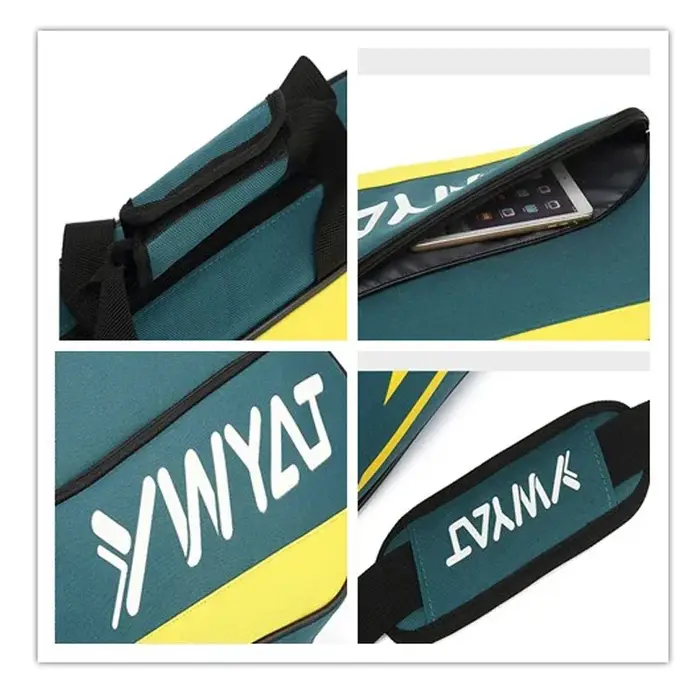 YWYAT-Sac à dos de raquette de badminton étanche pour hommes et femmes, sac de sport de grande capacité, entraînement sportif, fitness