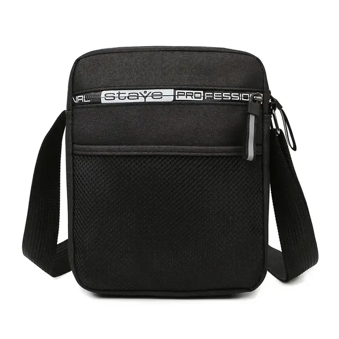 Sac à bandoulière en toile de Sport pour hommes polyvalent réglable adapté aux vêtements d'affaires