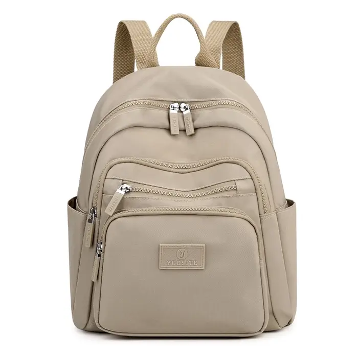 Sac à dos de voyage en nylon imperméable pour femme