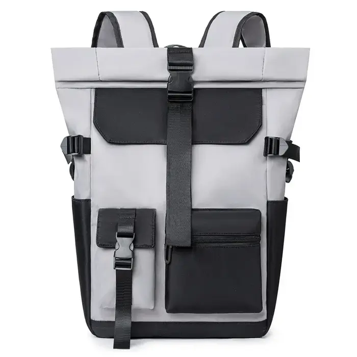 Sac à dos à roulettes, sac de voyage Simple, sac décontracté de Niche à la mode, sac d'école à roule