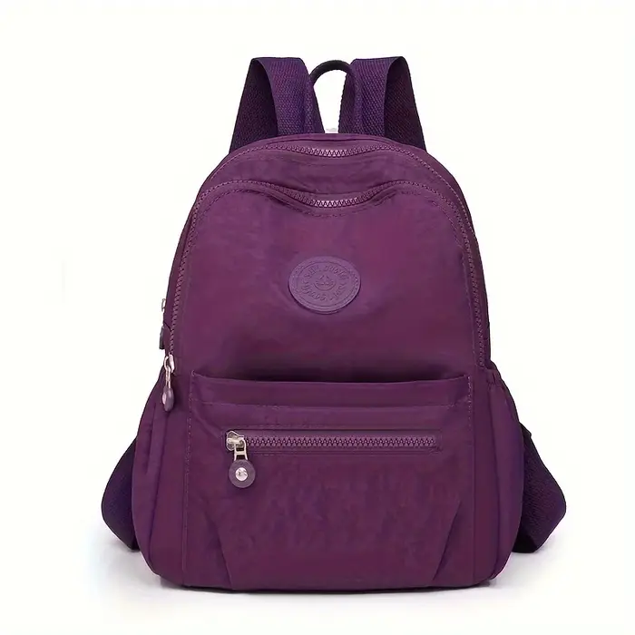 Sac à dos décontracté élégant, petit sac d'école multi-poches, pour les courses quotidiennes, les ac