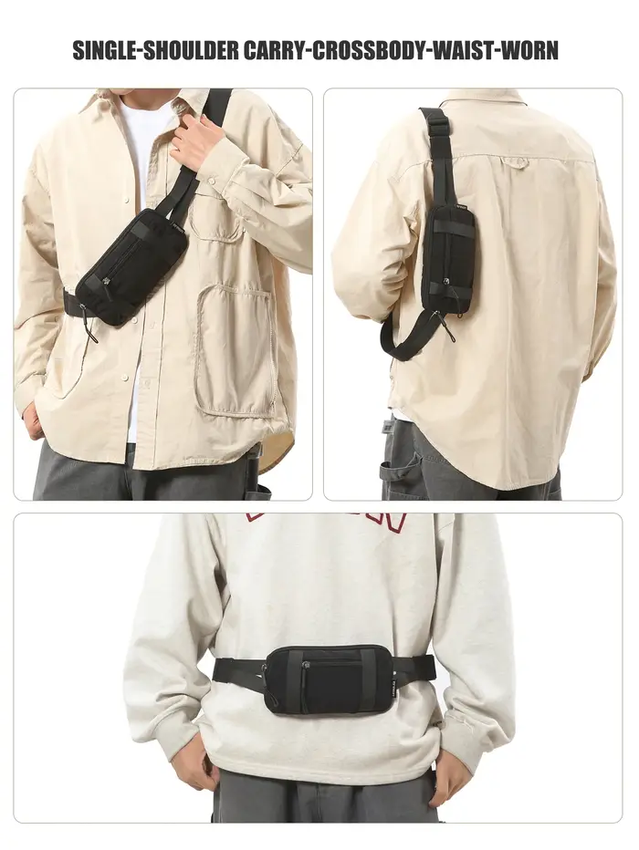 Le nouveau petit sac d'alpinisme diagonale sac de taille de sport sac d'extérieur sac de course tout-Match sac de cyclisme homme femme
