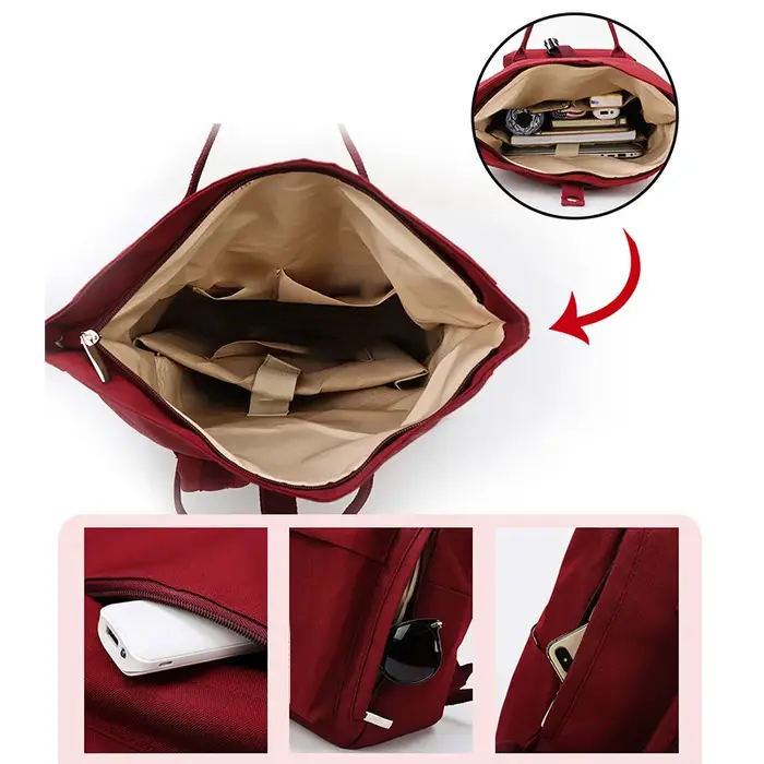 Sac à dos grande capacité pour étudiante