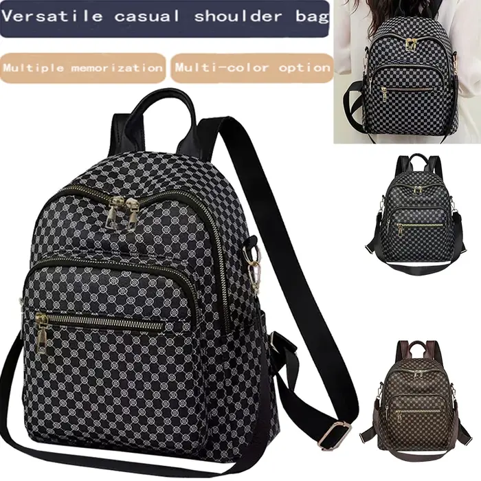 Sac à dos décontracté à motifs multicolores