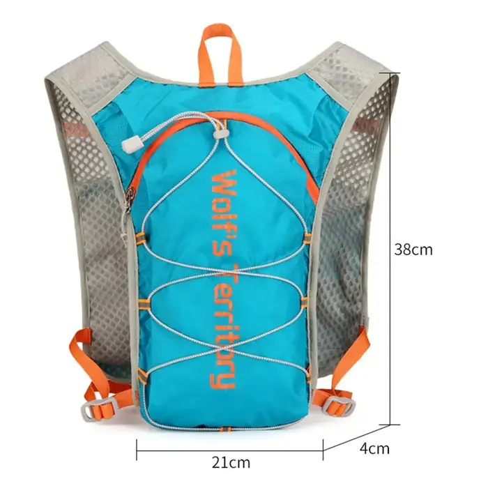 5L Marathon hydratant sac à dos respirant ultraléger sac de course réfléchissant Oxford tissu Trail