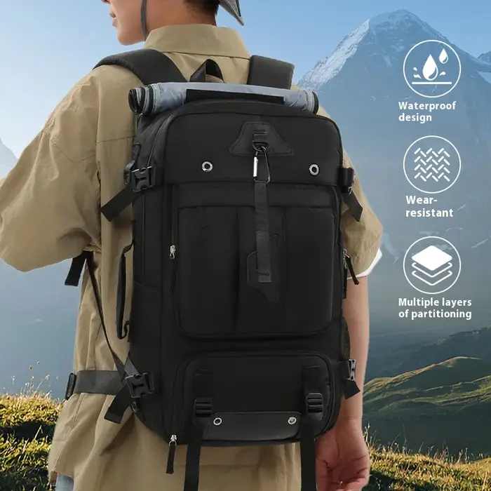 Sac à dos transfrontalier pour hommes avec une sensation haut de gamme