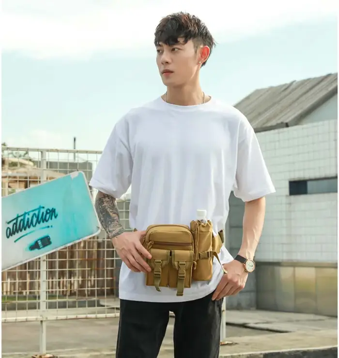 Sports de plein air course Fanny Pack Luya bouilloire tactique