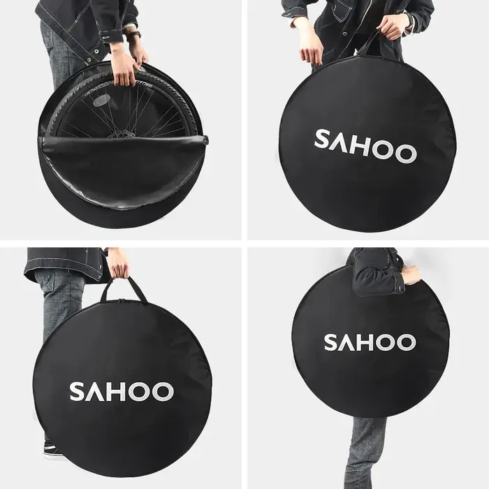 Sac de transport pour roue de vélo, sacoche pour bicyclette de route et VTT