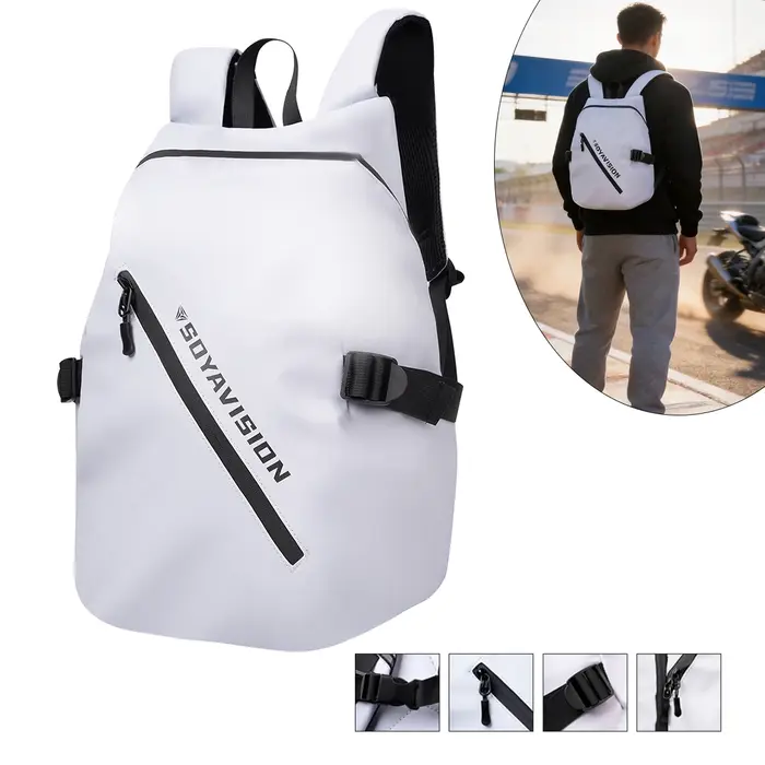 Sac à dos pour casque de moto
