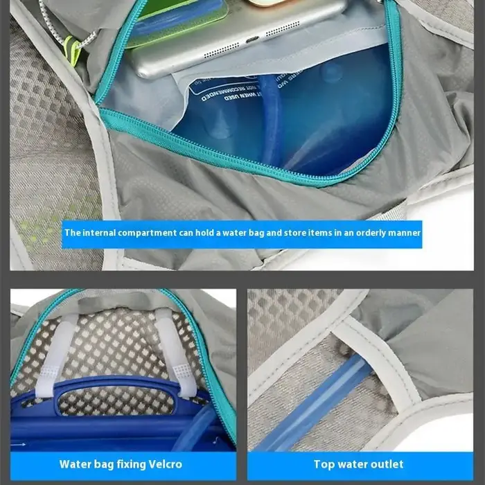 Sac à dos de course en plein air ultraléger pour femmes et hommes
