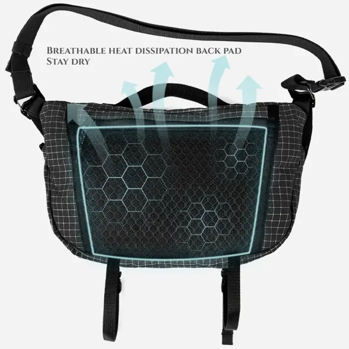 Sac banane de randonnée en nylon imperméable et durable Dyneema