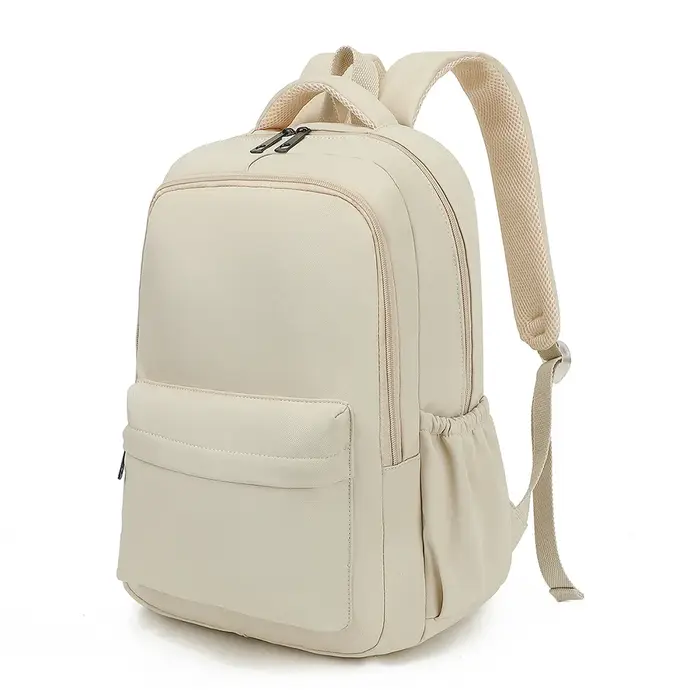 Sac à dos en toile imperméable pour étudiants, sac de nettoyage solide pour hommes et femmes, sacs à