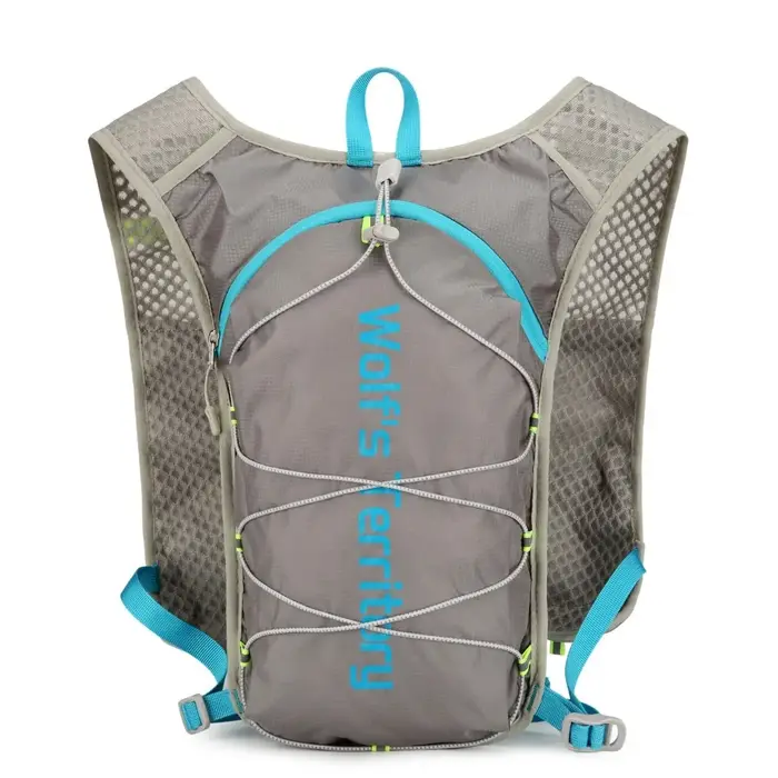 5L Marathon hydratant sac à dos respirant ultraléger sac de course réfléchissant Oxford tissu Trail