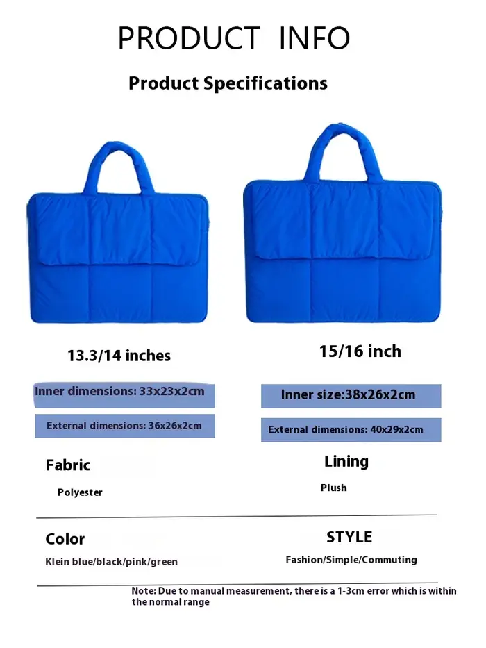 Sacoche pour ordinateur portable 13.3 14 15.6 pouces pour Macbook Air Pro 13 15 16 HP Huawei Asus Acer Dell Xiaomi Lenovo sacs à main porte-documents