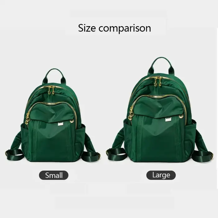 Fouvor femmes sac à dos en Nylon imperméable élégant grand sac à dos jeunesse décontracté léger voya