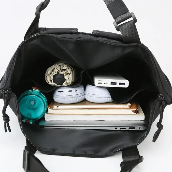 Sac à Dos en Nylon Vert Armée pour Homme et Femme