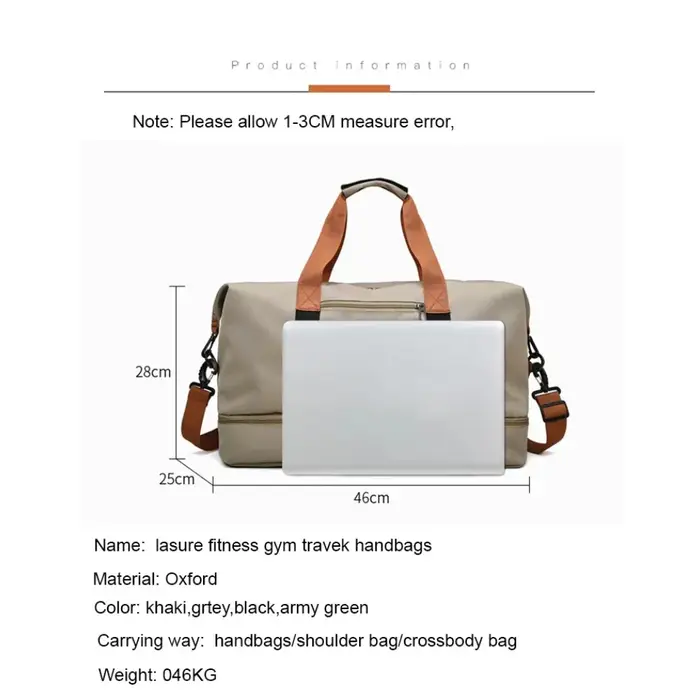 Sac de sport Oxford 600D