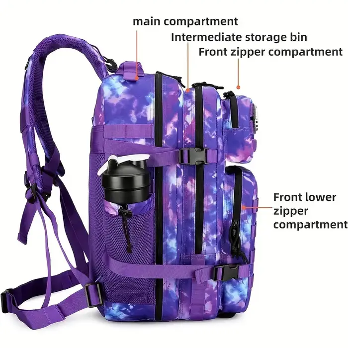 20L 45L tactique 3P sac à dos 3 jours d'assaut sac à dos en plein air étanche escalade sac à dos Camping randonnée chasse Mochila sac