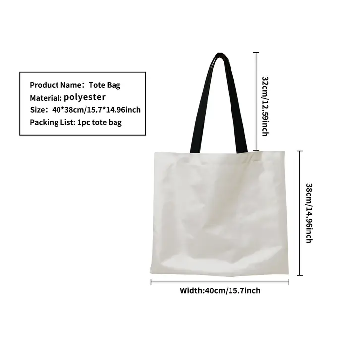 1pc Sac fourre-tout inspiré de la silhouette de Londres