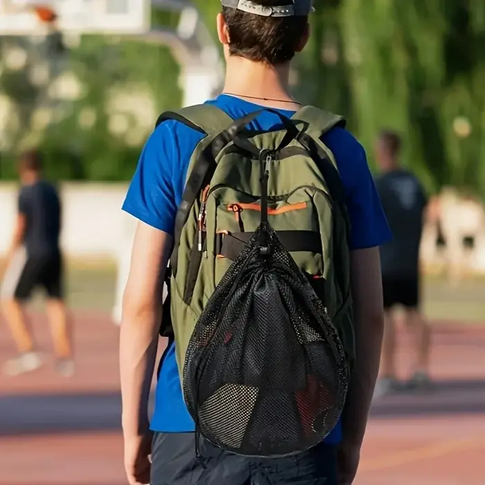 Sac à dos de sport portable à cordon de serrage