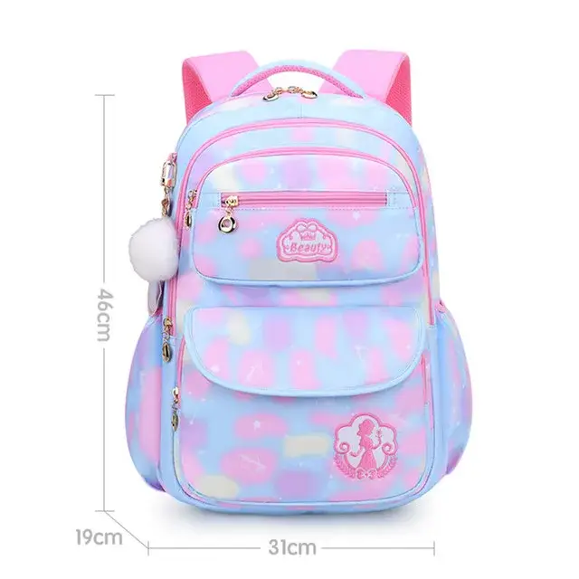Fille enfants sac à dos sac d'école sac à dos rose pour enfant