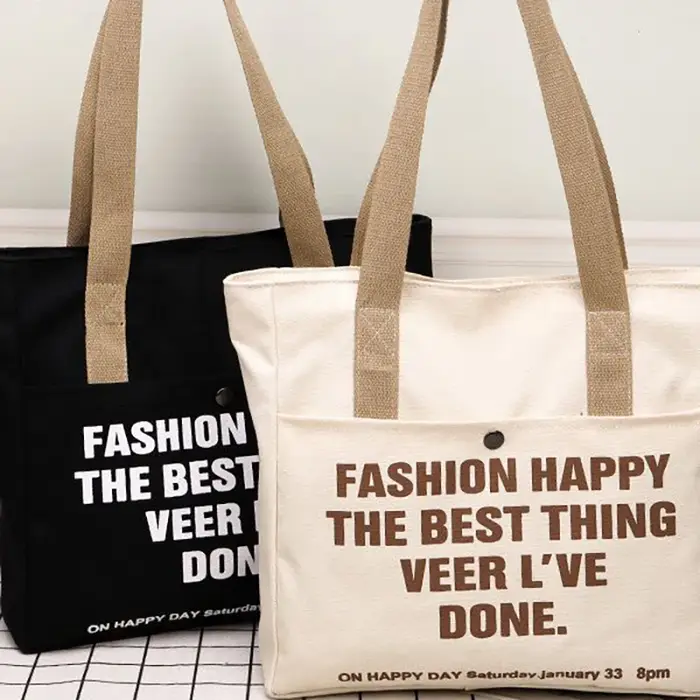 Sacs fourre-tout en toile pour femmes