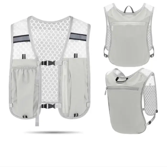 Sac à dos léger pour l'hydratation sportive, idéal pour la randonnée, la course à pied, le jogging, le cyclisme, le marathon, la course sur sentier, design réfléchissant