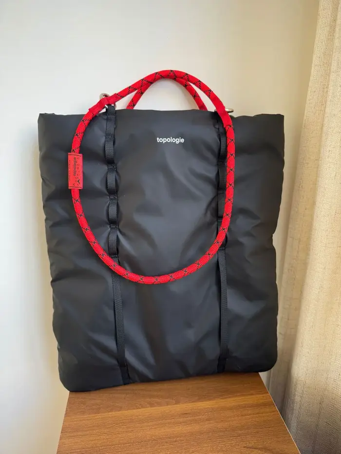 Sac d'ordinateur Topo Clouds de style décontracté, sac fourre-tout léger pour l'extérieur, sac à ban