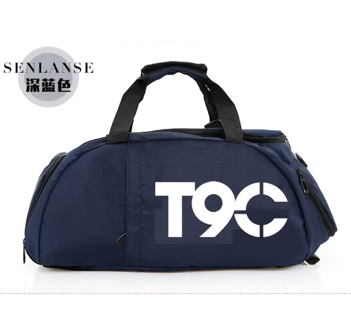 Sac de sport avec espace séparé pour chaussures