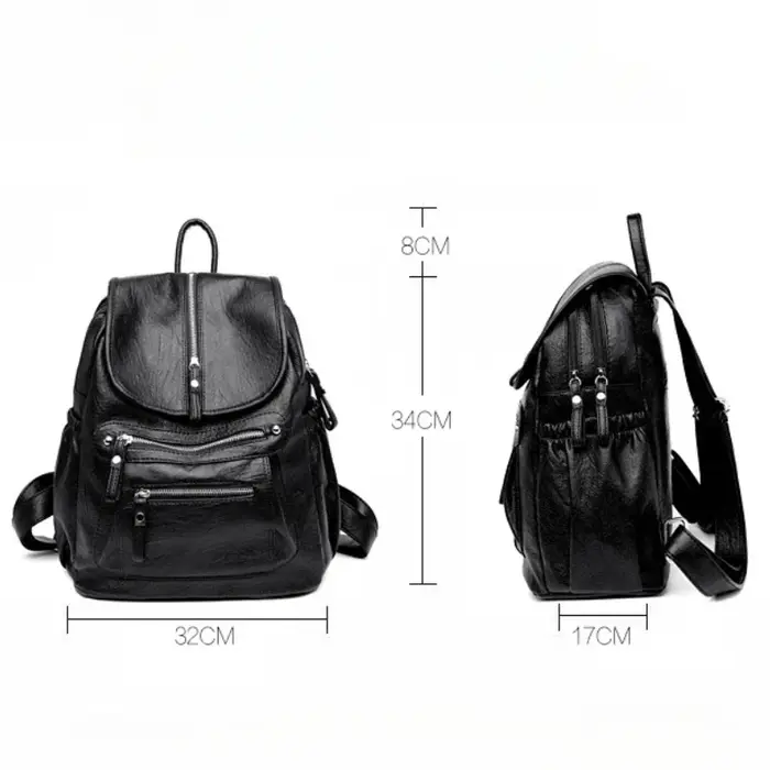 Sacs à dos en cuir vintage pour femmes