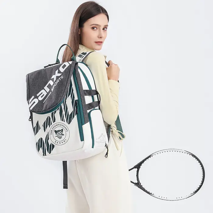 Sac à dos de badminton pour 3 raquettes