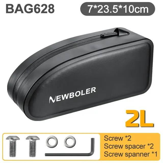 NEWBOLER sac de vélo de gravier étanche TPU sac de Tube supérieur