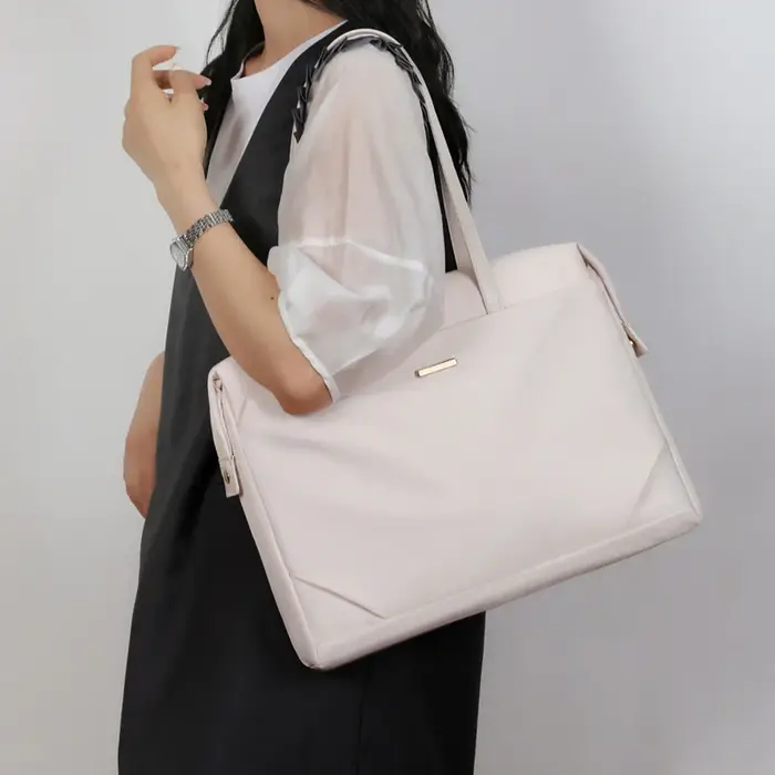 Sac d'ordinateur portable décontracté à la mode 14 pouces ordinateur simple bureau d'affaires travail sacs à main à