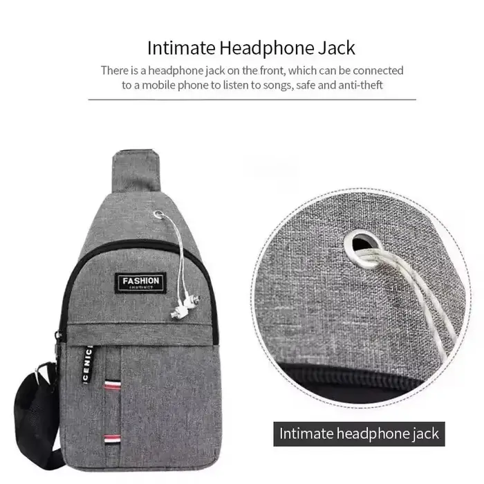 Sac banane étanche pour hommes avec sangle réglable pour les activités de plein air