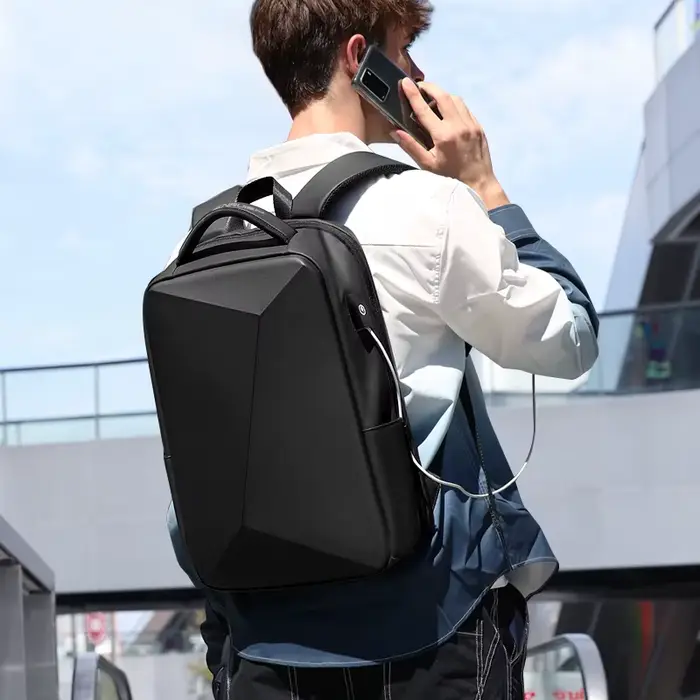 Fenruien marque sac à dos pour ordinateur portable Anti-vol étanche sacs à dos d'école USB charge hommes sac de voyage d'affaires sac à dos nouveau Design
