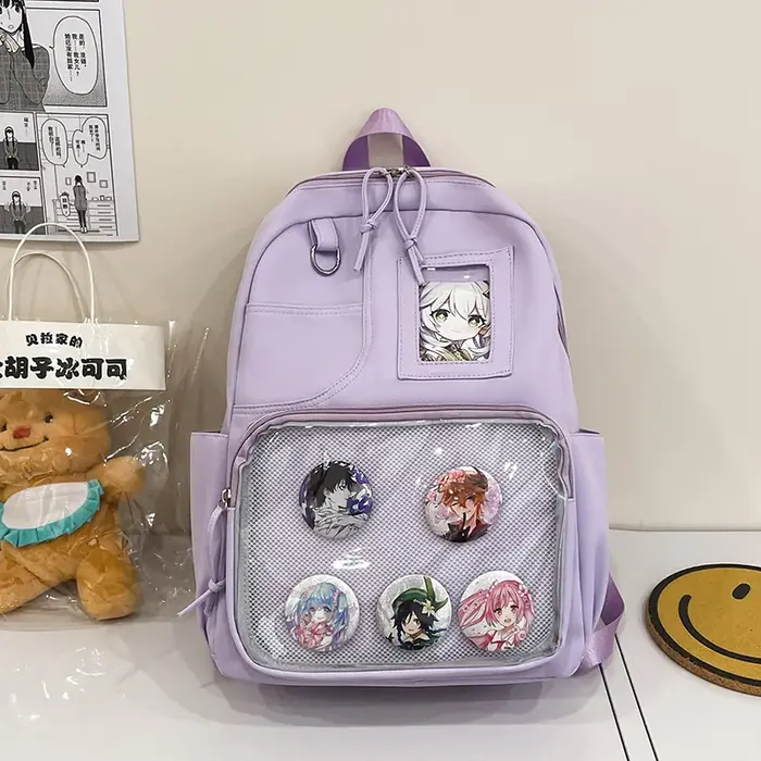 Sac à dos de style universitaire japonais tendance pour étudiants