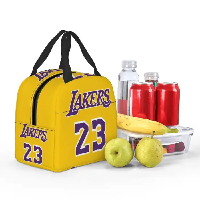 Culture physique basket-ball Sport sac fourre-tout isolé pour femmes refroidisseur réutilisable boîte à Bento thermique travail école voyage