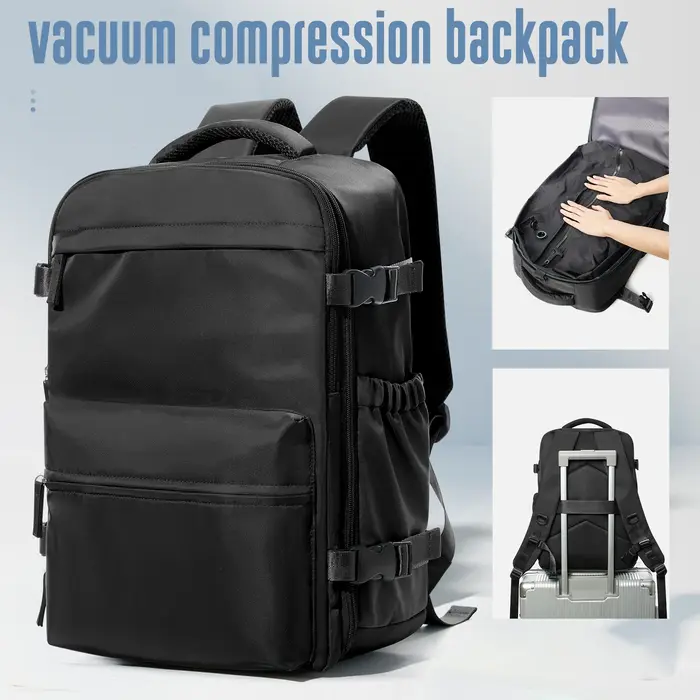 Sac à dos sous vide sac de voyage pour hommes sac à dos de grande capacité sac à dos pour ordinateur portable d'affaires