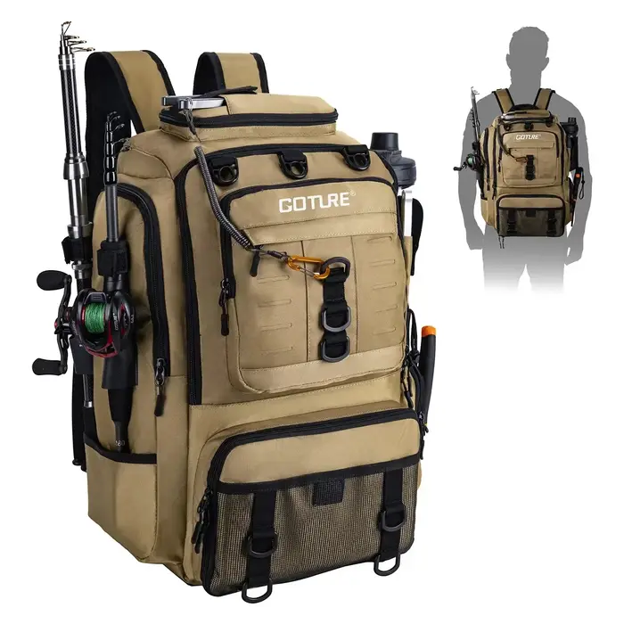 Sac à dos robuste et tendance en tissu Oxford à double bandoulière pour pique-nique