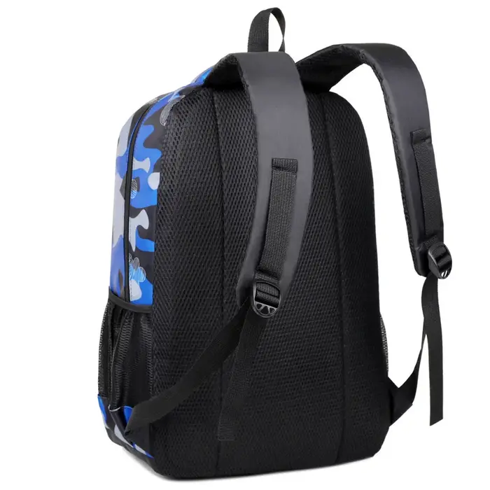 Mode personnalité Camouflage sac à dos décontracté grande capacité collège étudiant sac