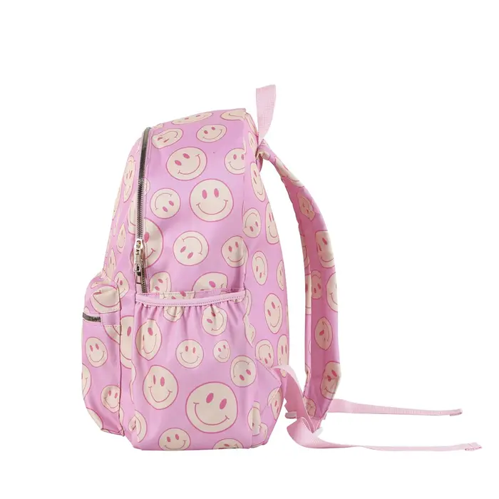 Sac à dos en nylon fleuri pour enfants