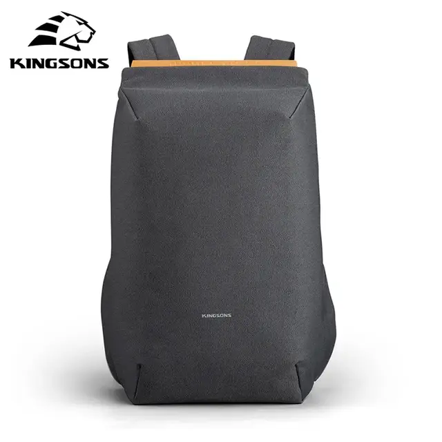 Kingsons 2025 nouveau USB charge sac à dos pour ordinateur portable 15.6 pouces sac d'ordinateur