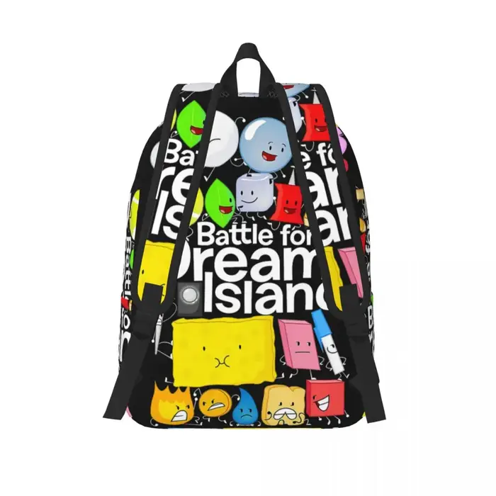 BFDI affiche étudiant sac à dos sac d'école randonnée voyage sac à dos pour hommes femmes mode Bookbag sacs à bandoulière
